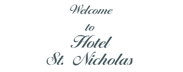 Welcome to Hotel St. Nicholas